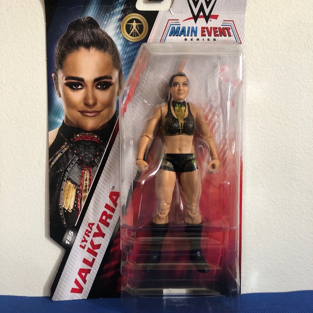 WWE Lyra Valkyria Action Figure Main Event 155 Mattel First Time In Line CHASE
